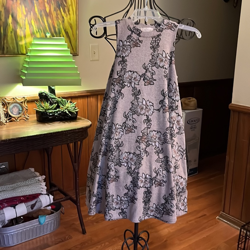 Floral Trapeze Dress